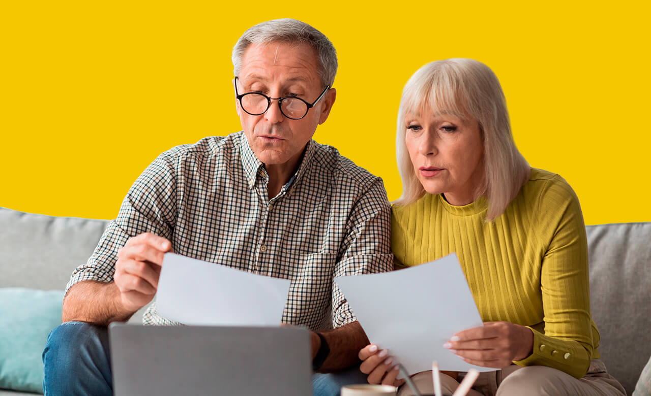 Woman in front of laptop
